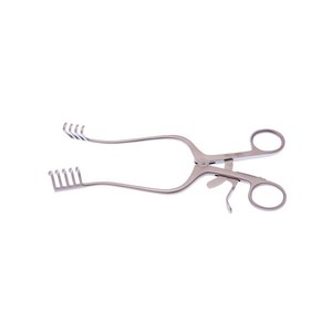 Retractor Quirúrgico Metal Med Corporation con Extremos Dentados, Mecanismo de Bloqueo de Trinquete, Instrumento Manual para Cirugía General, Clase II CE - Product Image 3