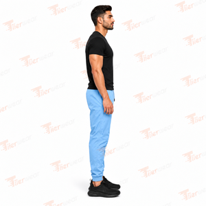 100% Nylon Windbreaker <b>Trousers</b> <b>Elastic</b> <b>Waist</b> Casual Joggers Lightweight Summer Windbreaker <b>Trouser</b> for <b>Men</b> - Product Image 3