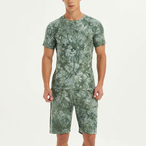 Ensemble de survêtement d'été pour hommes de haute qualité, t-shirt et short à manches courtes, ensembles jumeaux pour hommes, design personnalisé, prix de gros - Product Image 2