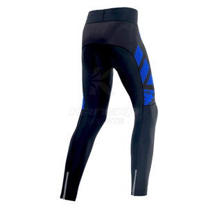 Pantalon de cyclisme pour homme de qualité supérieure, écologique, à séchage rapide, en spandex/polyester, tissu léger, coupe confortable pour les longues distances - Product Image 3