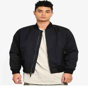 <b>Men's</b> <b>Summer</b> Plus Size Breathable Quick Dry Eco-Friendly Crew Neck Polyester Slim Fit <b>Bomber</b> <b>Jacket</b> Custom Colors Street Wear - Product Image 2