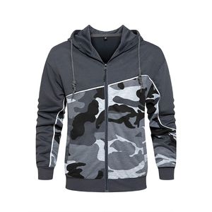 Vente en gros RAPID SPORTS Survêtement d'entraînement décontracté à capuche à manches longues pour homme, hiver, 100% coton, design 2 en 1 - Product Image 4