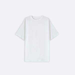 เสื้อยืดผู้ชายรุ่นใหม่ปี 2026 สำหรับใส่ทุกวัน สกรีนโลโก้ได้ ทรงโอเวอร์ไซส์ หลวมๆ ขายส่ง เสื้อยืดผู้ชายคุณภาพสูง - Product Image 1