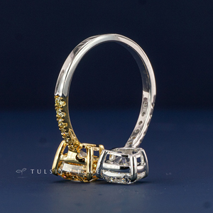 Luxury 14K Gold Lab Grown Diamond <b>Ring</b> for Women Sparkling Synthetic Diamond Engagement <b>Wedding</b> <b>Ring</b> Fine Jewelry Supplier - Product Image 6