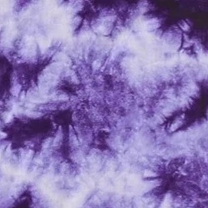 Robe Cami Tie Dye pour femmes, vêtement décontracté tricoté bohème avec appliques de papillons violets, sans bretelles - Product Image 3