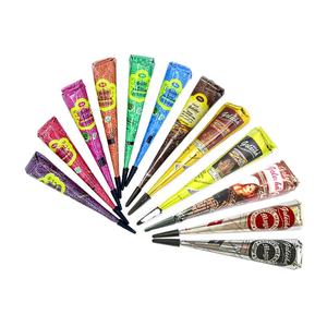 Pasta de Henna en Oferta, Acabado Brillante, Ingredientes Naturales, Empaque de 60 Cartones, Sin Amoníaco, Calidad Premium, para Eventos y Fiestas Temáticas - Product Image 1