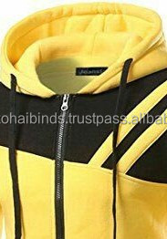 Sudaderas con Cierre para Hombre, Invierno, Color Sólido, 100% Algodón, Logotipo y Diseño Personalizados, Alta Calidad, Ecológicas - Product Image 2