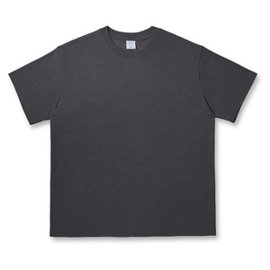 High Quality 240gsm Cotton Sorona Blend UPF 50+ Oversized Drop Shoulder <b>Blank</b> <b>T</b>-<b>shirts</b> for Men Wholesale Custom Logo Printing - Product Image 2