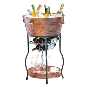 Cubo de hielo de metal de acero inoxidable para bares y restaurantes y hoteles Café y vinos Cubo de hielo Tinas de bebidas de India - Product Image 1