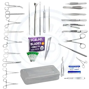 28 Pieces Basic Tissue Dissection Set Surgical Instruments Surgery Tools Forceps & More High Quality Surgical Instruments BY DDP