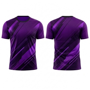 เสื้อผ้ากีฬาที่สวมใส่สบาย เสื้อฟุตบอลที่ผลิตจากผ้าที่ระบายอากาศได้ดีและยืดหยุ่น เหมาะสำหรับการเล่นในวันแข่งขันและไลฟ์สไตล์แอคทีฟ - Product Image 3