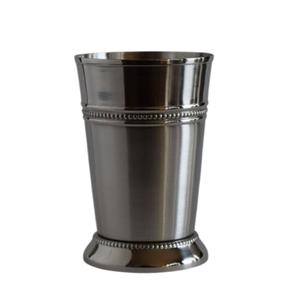 Mug en acier inoxydable martelé, design robuste, vaisselle de fête, gobelet à cocktail réutilisable, tasses tulipe faites à la main - Product Image 4