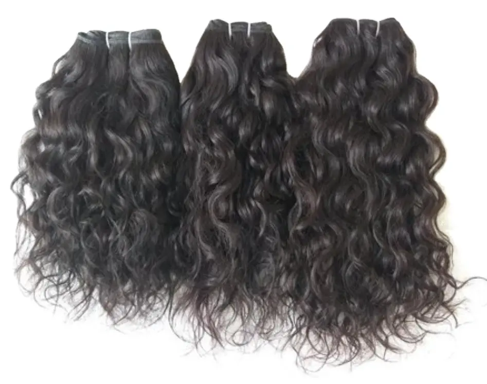 Natural Curly Bundles Direct Factory Sale From India