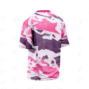 Camiseta extragrande de algodón 100% para hombre, de corte holgado, con impresión DTF personalizada. - Product Image 3