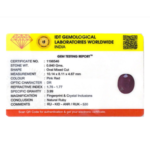 Certified Natural African Ruby 4.2 Carat Wholesale Loose Gemstone - Product Image 4