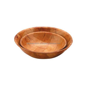 Tazón de madera de diseño clásico, centro de mesa, formas personalizadas, tamaños, suministros indios, adornos para el hogar y la decoración de fiestas, exportación directa - Product Image 3