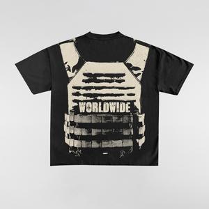 Camisetas Personalizadas para Hombre, Cuello Redondo, 100% Algodón, Corte Holgado, Precio de Mayoreo, 2026 - Product Image 3