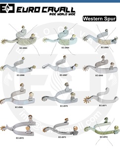 Espuelas de Equitación Euro Cavall de Alta Calidad para Botas de Vaquero, Acero Inoxidable, Personalización Aceptada - Product Image 3