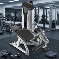 Appareil de musculation professionnel à charge sélective intégrée, machine à curls des jambes hyper-écartée, certifié ISO9001/CE, en métal