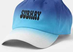Subhay Unisex Denim Baseball Cap 6-Panel Cotton Breathable <b>Waterproof</b> Adjustable Street Style <b>Hat</b> - Product Image 4