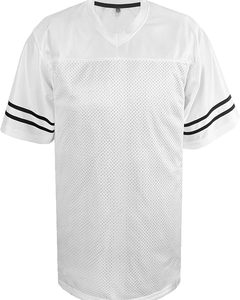 Unisex American Football Jersey 100% Polyester <b>Mesh</b> Heat-Transfer Printed Custom Logo Breathable V-Neck Short Sleeve Adult - Product Image 2
