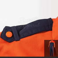Combinaison de sécurité imperméable de qualité supérieure pour les environnements industriels, de construction et de fabrication, tissu en polyester durable