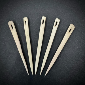 Aguja de Hueso de Cuerno de Búfalo con Punta para Bordar Lana y Hilos, Accesorio de Costura Duradero para Tufting y Costura - Product Image 3