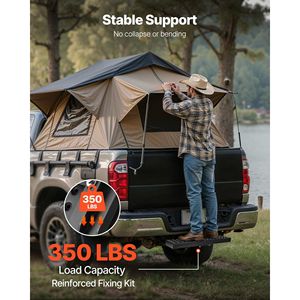 แผ่นกันกระแทกหลังแบบกว้าง ป้องกันการลื่นไถล รองรับน้ำหนักได้ 350 ปอนด์ สำหรับตัวรับแบบ 2 นิ้ว - Product Image 4