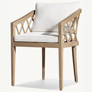 เก้าอี้ไม้สักลดราคา ดีไซน์เรียบง่าย ทันสมัย เหมาะสำหรับใช้งานกลางแจ้ง คุณภาพดี ทนทาน - Product Image 2