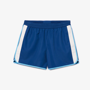 Shorts de bain pour hommes de haute qualité, séchage rapide, logo imprimé, taille plus, 100% polyester, shorts de bain unis - Product Image 1