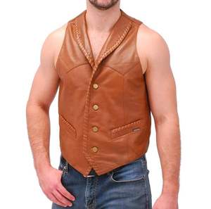 Gilet de moto en cuir tendance pour homme, gilet de course professionnel, grande taille, respirant, imperméable, gilet de sécurité protecteur - Product Image 4