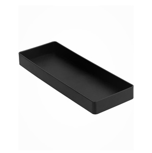 Rectangular Copper Storage <b>Tray</b> with Embossed Floral Design Brushed Classic Home Entryway Decorative Boot <b>Tray</b> - Product Image 6