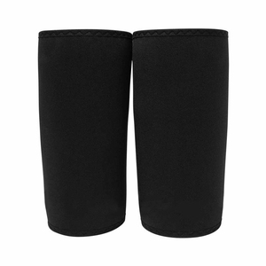 Genouillères de compression en néoprène personnalisées avec logo imprimé pour la musculation, les squats et les exercices - Product Image 3