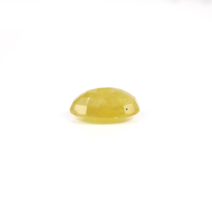 9.55 Carat Oval Cut Yellow Sapphire Loose Gemstone for Fine Jewelry - Product Image 3