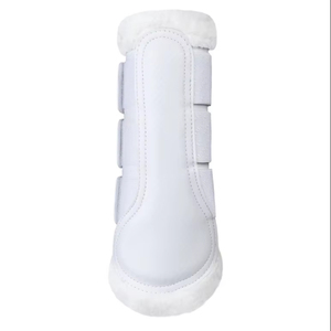 Bottes de protection pour chevaux de haute qualité, fabriquées sur mesure au Pakistan, avec rembourrage absorbant les chocs et protection complète des tendons et des articulations. - Product Image 1