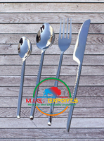 Ensemble de 3 couteaux à frites en acier inoxydable, manuel, pour la cuisine, la maison, les restaurants et les fêtes