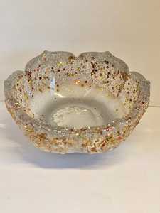 Bol de service à salade en résine époxy polie, moderne, léger, éco-responsable, fait main, le plus populaire, vaisselle, meilleur prix - Product Image 2