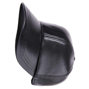 Casquette de sport unisexe en cuir de chèvre 100% avec logo personnalisé, 6 panneaux, nouvelle conception, respirante, imperméable et réglable, OEM - Product Image 2