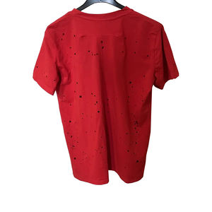 T-shirt Oversize Homme Personnalisé en Coton Lourd Effet Vieilli – Vente en Gros - Product Image 2