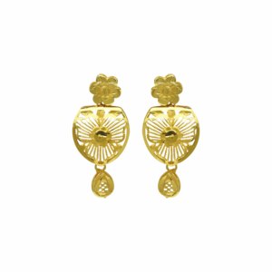 Wholesale Fashion <b>Necklaces</b> 14K 18K 24K Micron Gold Plated Dubai Style Bridal Choker Set Traditional Floral Design Jewelry Set - Product Image 6
