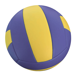 Ballon de volley-ball promotionnel personnalisé, taille officielle 5, cuir PU durable, en vrac, pas cher, ballon de sport pour l'entraînement, cadeau, école, club, vente en gros - Product Image 2