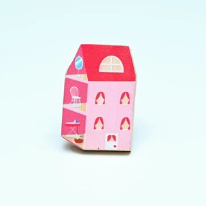 Handmade Modern Pine <b>Wood</b> Cabinet Dollhouse Pink and Red Drawer Knobs Dresser Door Handles <b>Cupboard</b> Pulls Kitchen Handle - Product Image 3