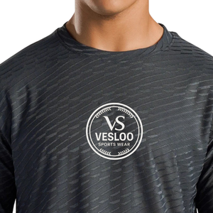 Camiseta Deportiva para Hombre, Corte Regular, Color Verde Castro, Algodón Premium, Transpirable, Suave, para Gimnasio, Fitness, Entrenamiento, Uso Casual, OEM, ODM - Product Image 5