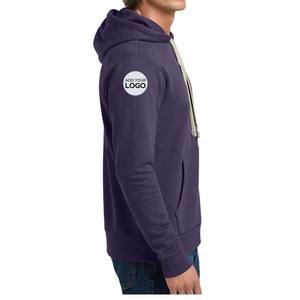 Sudadera con Capucha Unisex de Poliéster Peinado Anillado 60/40, Jersey Térmico Cálido de Invierno para Hombre, Sudadera con Capucha de Forro Polar Sólido para Hombre - Product Image 3