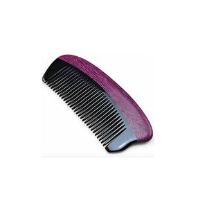 Peine de cuerno de búfalo natural de diseño vintage para mujer y hombre, uso en salón, peines de cuerno de búfalo sólido de alta calidad, gran venta. - Product Image 1