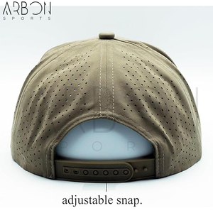Latest Style 5 Panel Breathable Performance Caps Adjustable Good Supplier With Best Supplier Durable Hand Made 5 Panel Caps - Product Image 3