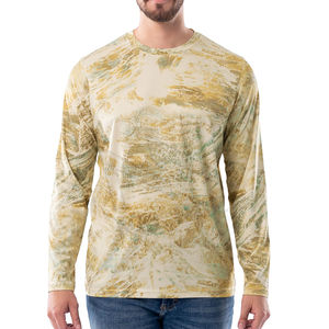 Camiseta de manga larga sublimada a precio muy razonable, 100% algodón, corte regular para hombre, camiseta holgada y sostenible para hombre - Product Image 6