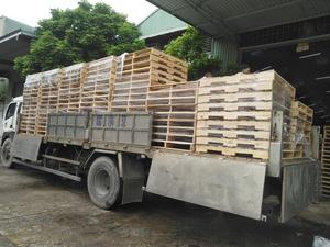 Paleta de Envío Industrial de Alta Resistencia, Madera Contrachapada de Doble Cara, Madera Sólida para Almacenamiento en Almacén, Logística de Exportación HLC - Product Image 3