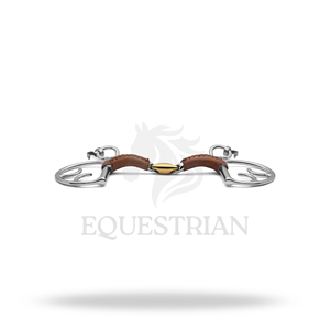 Mors à rênes recouvertes de cuir Kimberwick pour l'entraînement et le contrôle équestre - Product Image 1