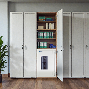 Caja Fuerte Ignífuga para Documentos de Oficina Legal y Financiera, Tamaño 3, Resistente al Fuego y al Robo, con Seguridad Adicional - Product Image 1